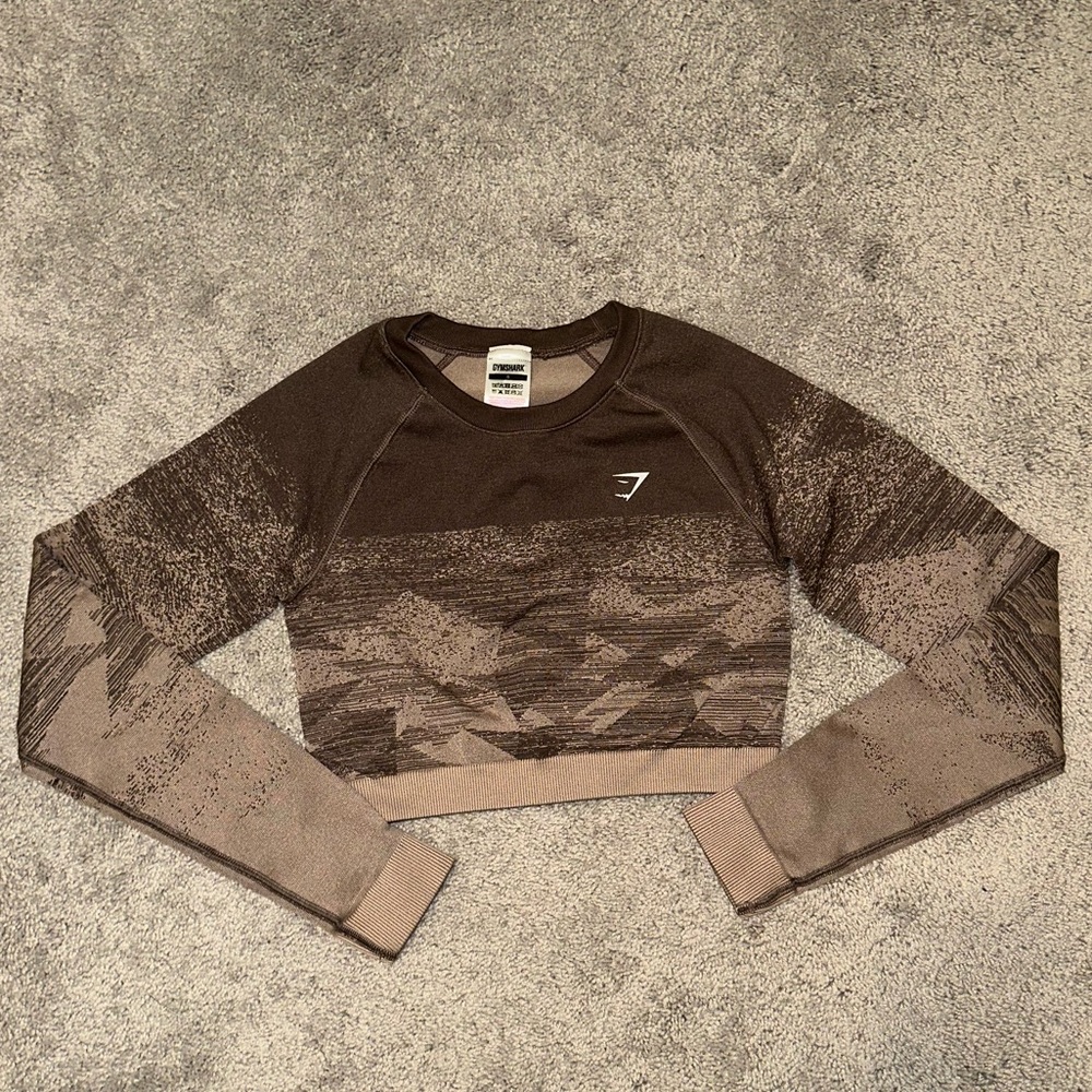 Gymshark Crop Top Long Sleeve